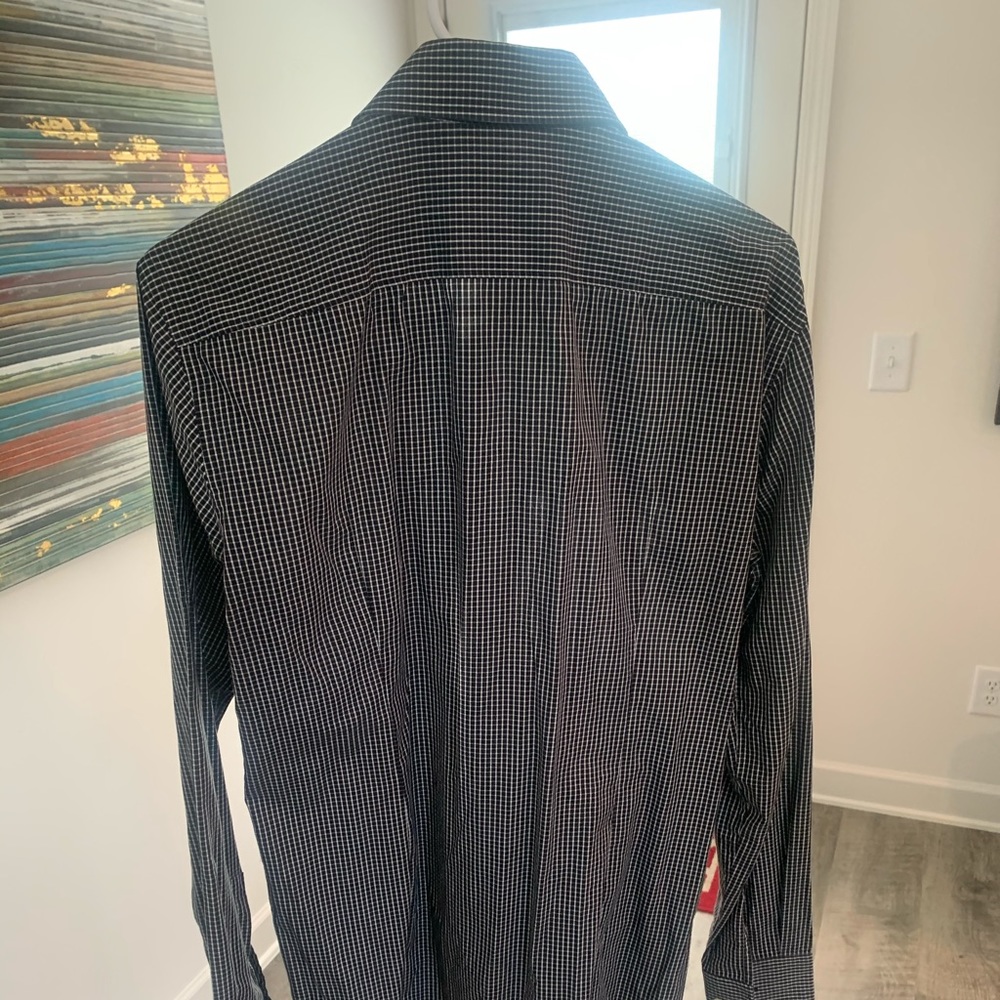 Black and White Dress Shirt